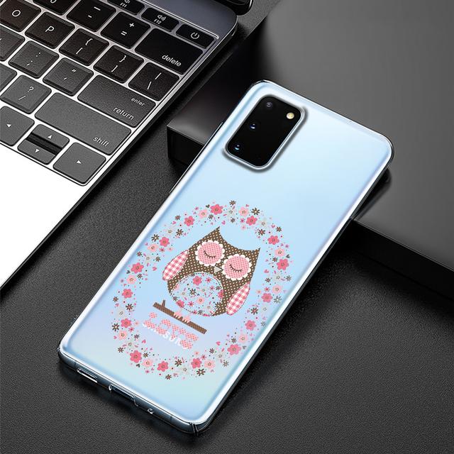 Cartoon Cute Owl Phone Case On For Samsung Galaxy A32 A52 A72 A 52 72 A22 A13 A33 4g 5g A52s A53 A50 A51 A70 A03 Silicone Cover