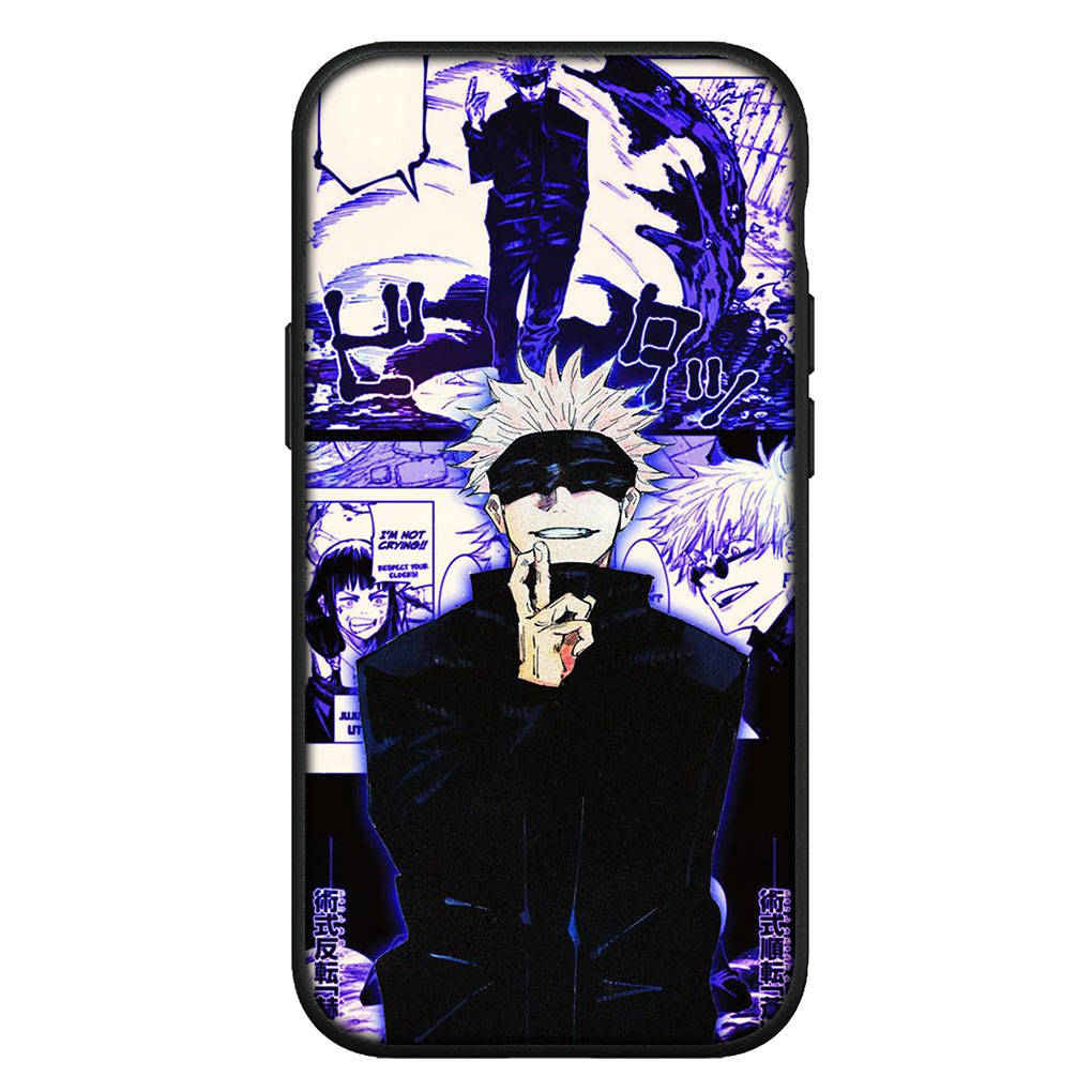 Для iPhone 16 15 Xiaomi Redmi Note 14 13 12 11 Pro Max X 16e Samsung Galaxy S25 S24 S23 Moto OPPO Huawei Jujutsu Gojo Satoru Kaisen Comics чехол для телефона