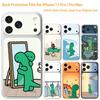 Милый J-joguman Премиальная наклейка-обертка для iPhone 17 Pro/Max, Защитная декаль на заднюю рамку и камеру (Не чехол)