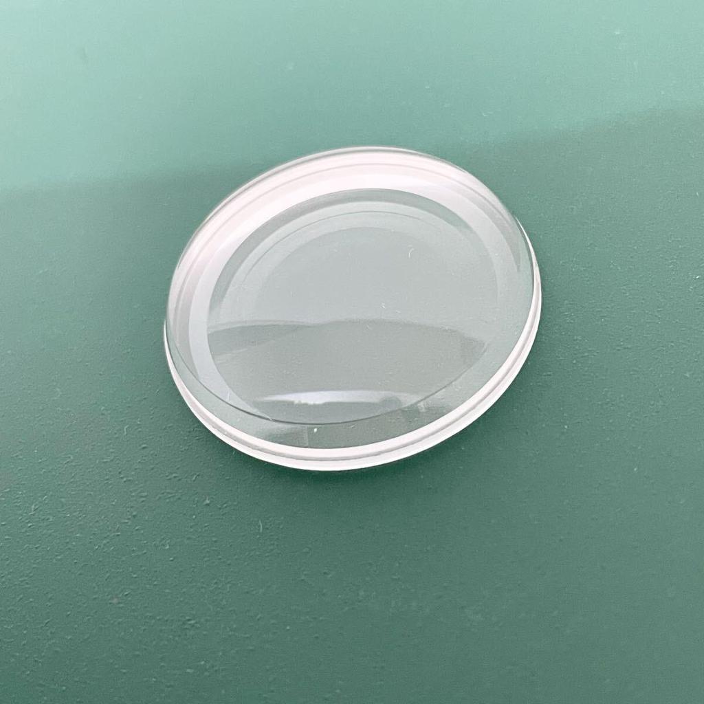 Used Rare item Seiko compatible mineral glass 7549-7010 7C46-7010 SBBN015 Tuna Can 325W16GA00 Double Dome