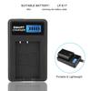LP-E17 Battery Charger Single Slot USB Charging with LCD Screen for Canon EOS M3 M5 M6 760D