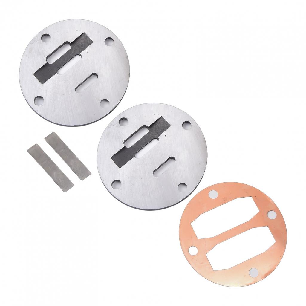 Metal Valve Plate Set For Air Compressor Cylinder Valve Plate Hole To Hole 46mm