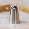 2024 Russian Drop Rose Icing Piping Nozzles Stainless Steel Flower Mouth Cream Pastry Tips Nozzles Bag Cake Decorating Tools for Russian for