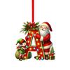 26 Letter,Christmas,Ornaments,Acrylic,1