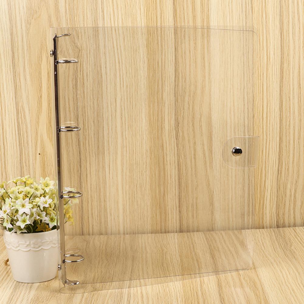 Ежедневник А4/А5/А6/А7 Пластиковая папка с клипом Файл-планшет Папка-биндер Блокнот на кольцах с отрывными листами