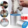 10M Anti Leakage Waterproof Tape Roof Leakproof High Temperature Resistance Pipes Wall Leak Sticker Super Adhesive Duct Fix Tape