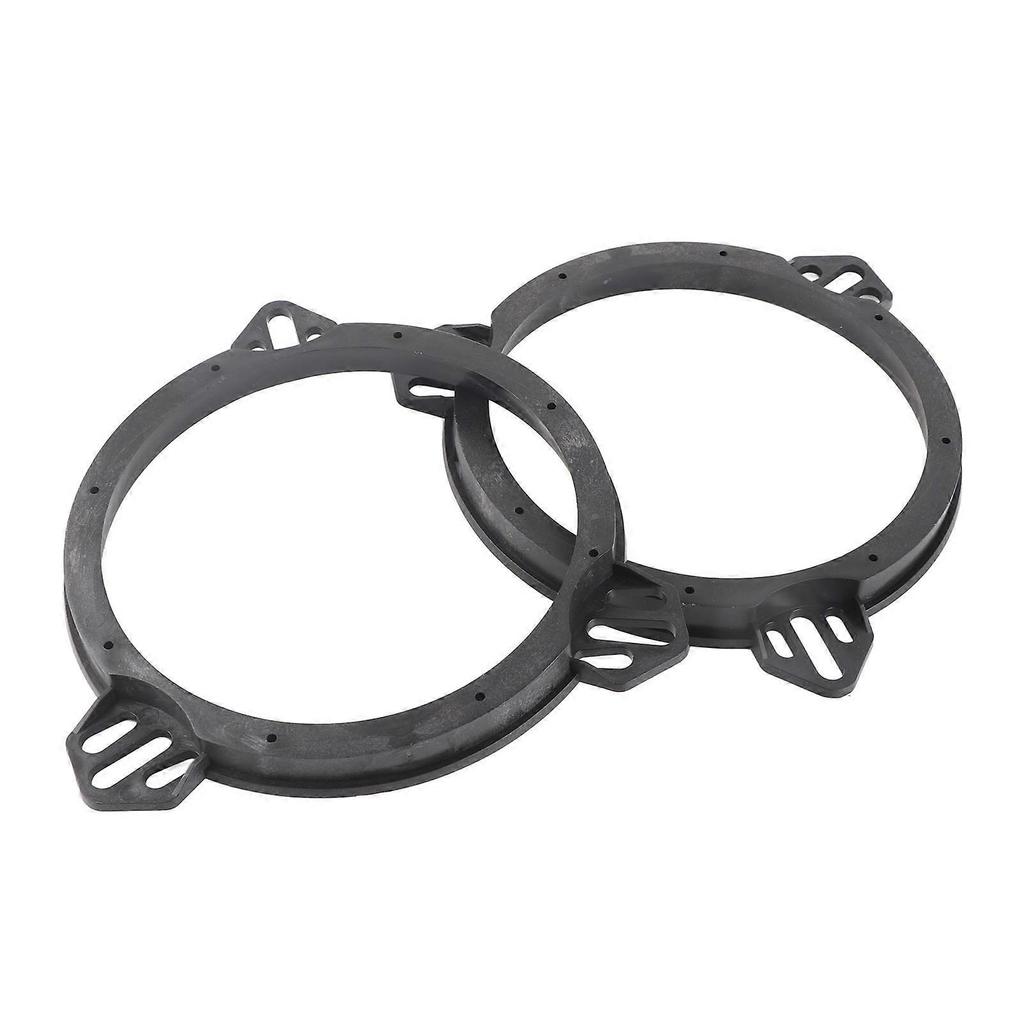 2Pcs Speaker Spacer Adapter Mount 6.5 Inch Black Door Speaker Adapter Spacer Rings Replacement for Subaru Impreza Forester