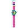 Swatch Neon Flash Arrow Pink Watch, SUSG408,
