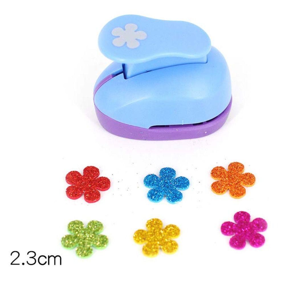 Labor Saving DIY Paper Cut Puncher Random Color DIY Embossing Punches Craft