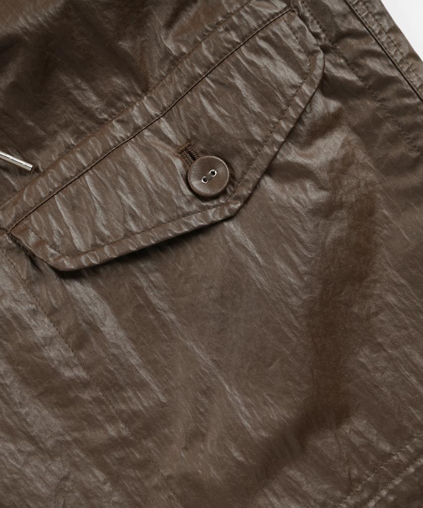 Шорты FRIZMWORKS Coated Cn Shorts _ Коричневые