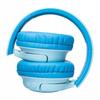 PowerLocus Bobo Blue Wireless LED AUX Headphones for Kids