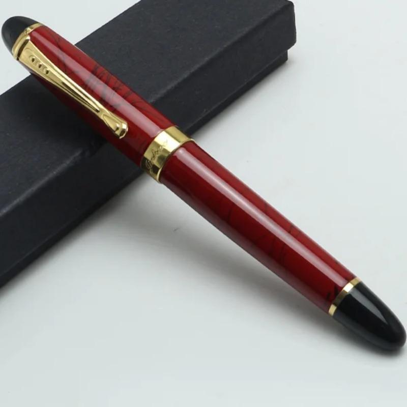 Перьевая ручка JINHAO X450 18KGP 0,5 мм Широкое перо Исполнительная Синяя Мраморная 21 Стиль Канцелярские товары Школьные и Офисные Принадлежности Пишущие Ручки