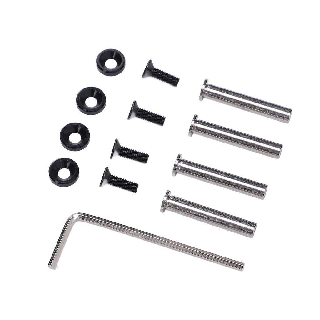 Винты для корпуса компьютера, вентилятора, CPU, крепления вентилятора охлаждения ПК, набор из нержавеющей стали с шайбами, анодирование цвета