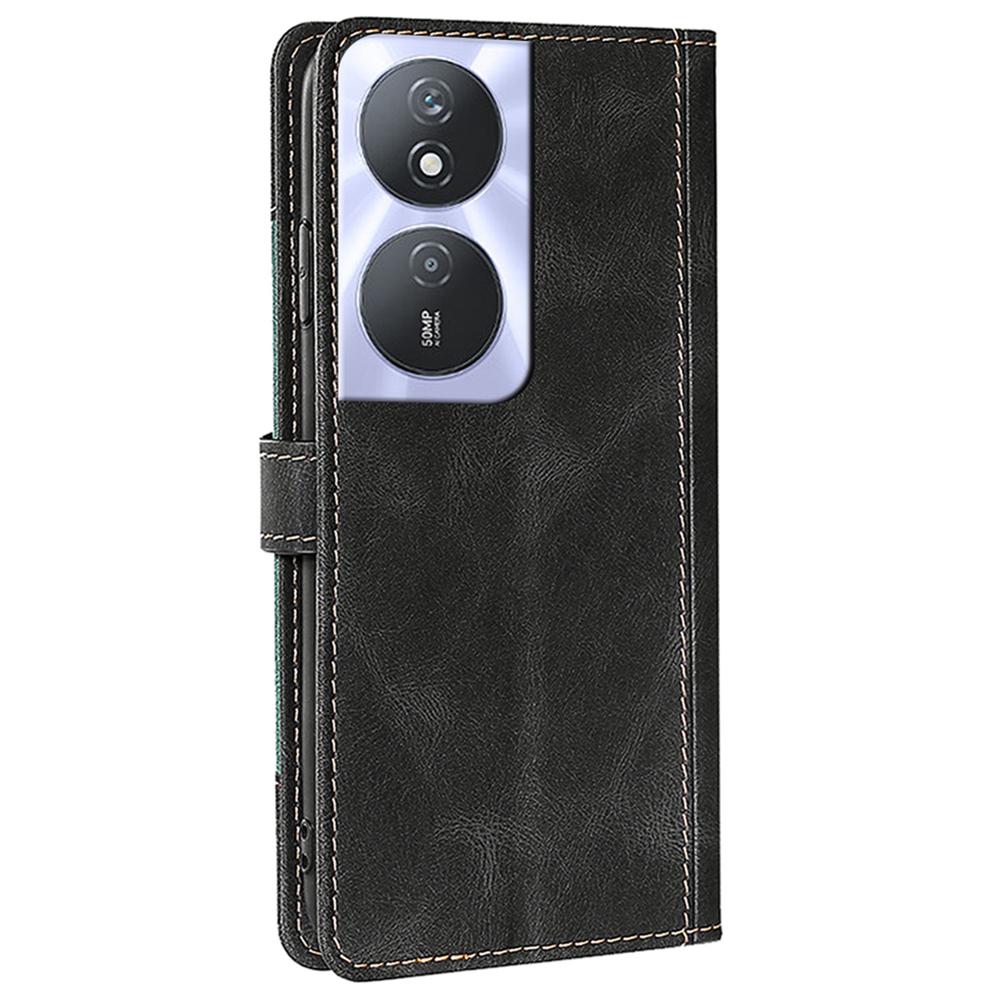 Для Honor Play 50 Plus 5G/Play 8T 5G/X7b 4G/90 Смарт-чехол Кошелек Кожаная обложка Рисунок «Соломенная шляпа»