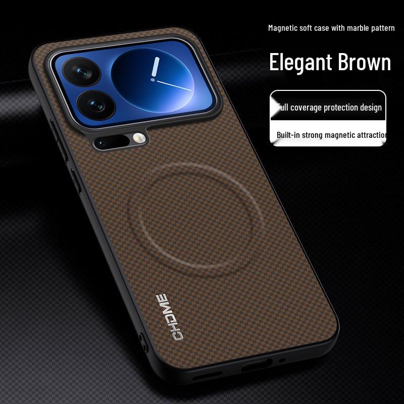 Магнитный защитный чехол Baomake для Xiaomi 18Pro/18ProMax - Полное покрытие, противоударная текстурированная оболочка