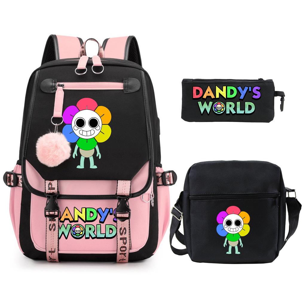 Детский рюкзак Dandy's world school trend большой вместимости для учеников начальной и средней школы, сумка для досуга