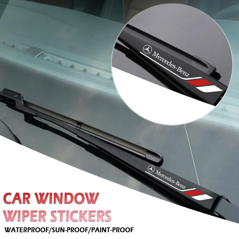 Car exterior annual inspection sticker Car Window Wiper Stickers For Mercedes-benz AMG Maybach Brabus GLB GLC GLE GLS CLS CLA PI8