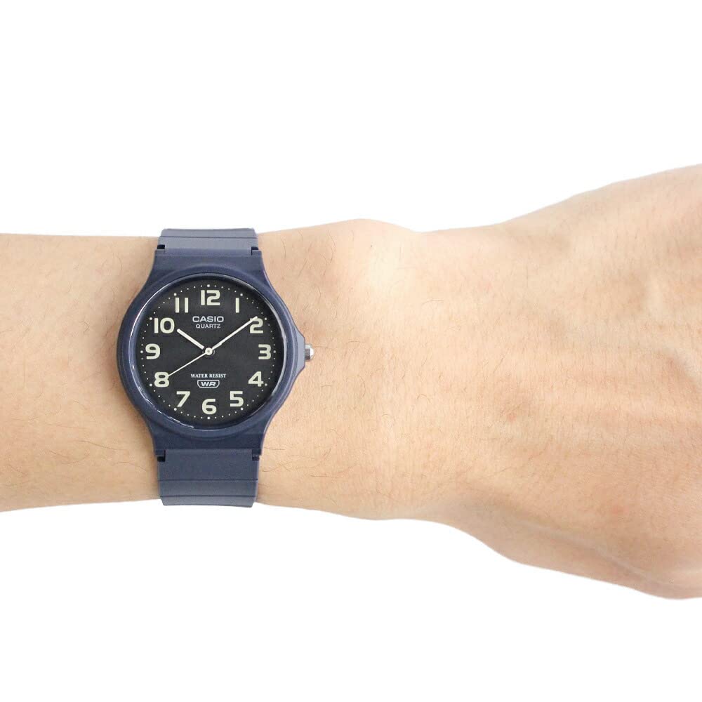 CASIO Casio Standard Cheap Casio Watch Unisex Navy Black Men's Women's MQ-24UC-2B