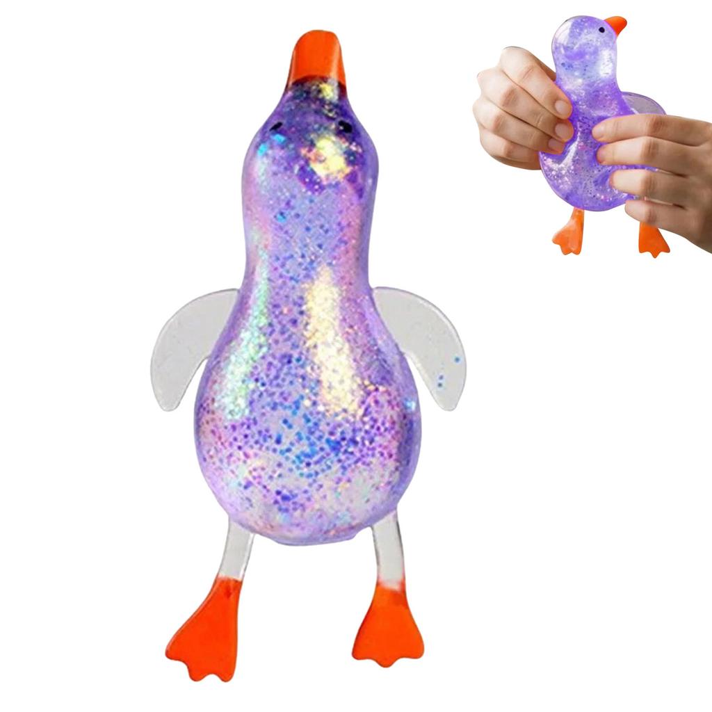 False Denture Glitter Ducks Stretchy Ducks Toys Toys Stress Stress Sensory Toys Party Stuffers Christmas Birthday Gifts