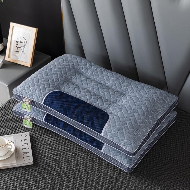 Cationic Latex Memory Foam Cervical Pillow Neck Support Sleep Aid Machine Washable Ergonomic Bed