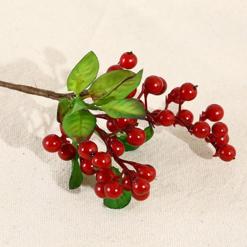 6 шт. пластиковые искусственные ягоды черники искусственные цветы черники для дома, свадьбы, офиса, вечеринки, декор