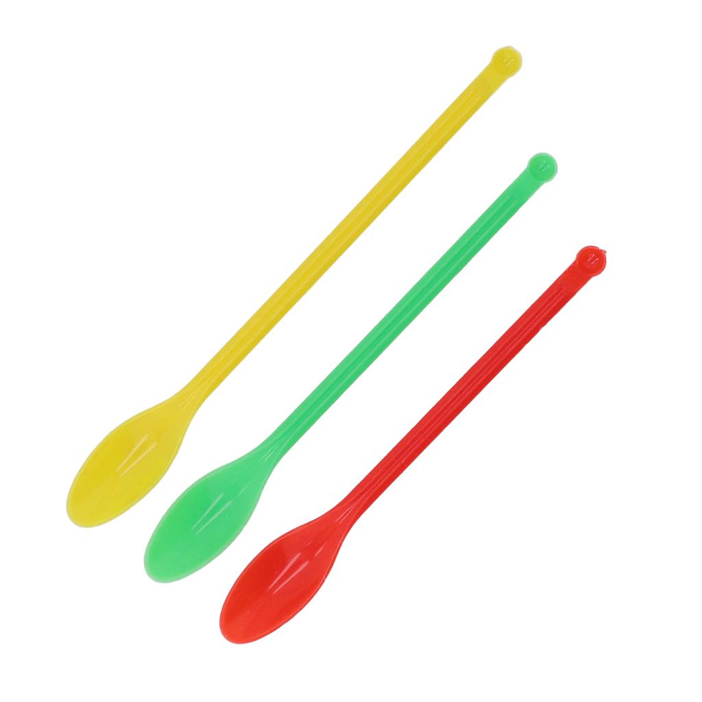 20 Наборов Лабораторная Ложка Совок Пластиковый Двусторонний Зеленый Красный Желтый Мерный Инструмент