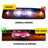 Car Baby Rear View Mirror - Wide Angle Convex Anti Glare Large Vision Panoramic Interior Auxiliary Monitor Mirror Interior Mirrors6
