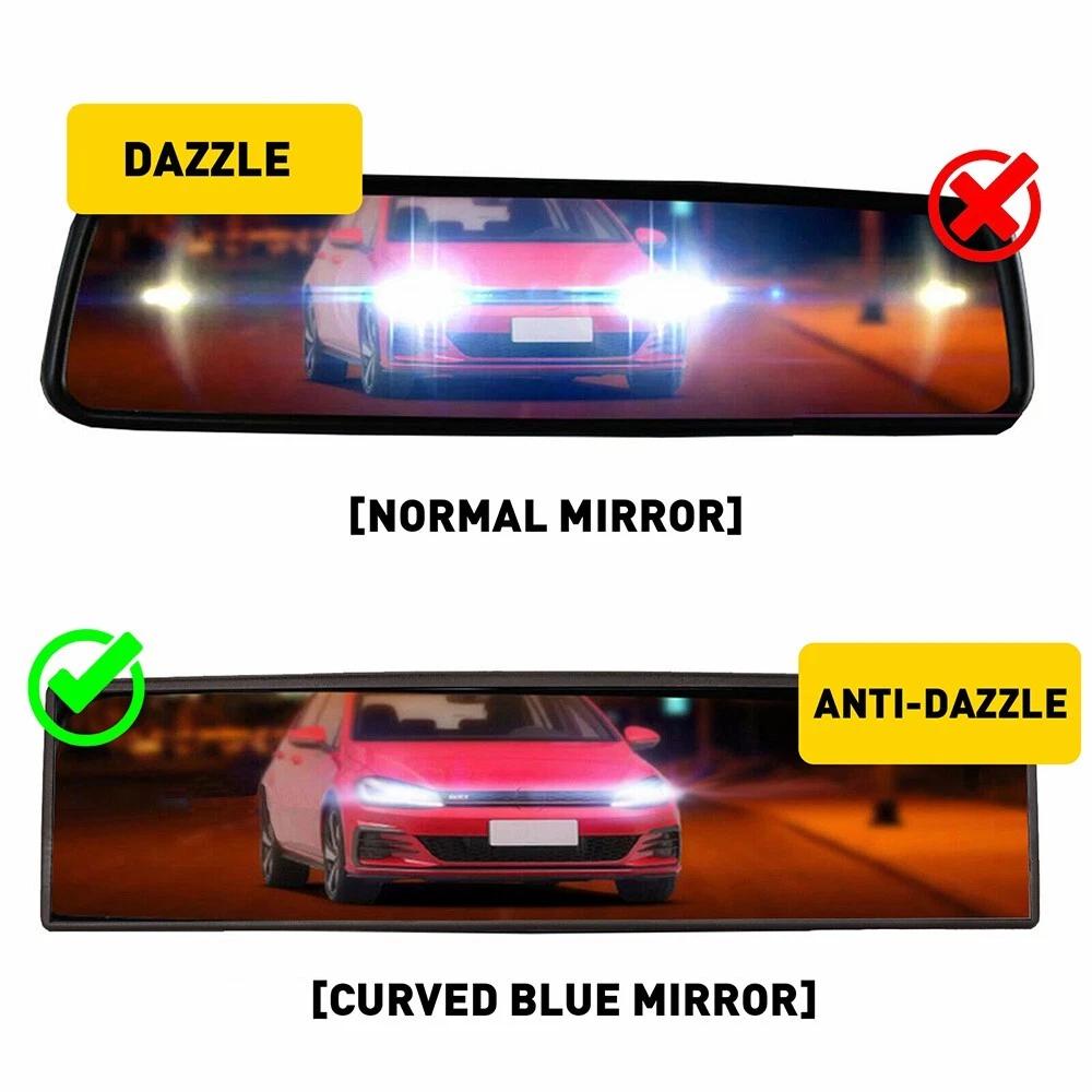 Car Baby Rear View Mirror - Wide Angle Convex Anti Glare Large Vision Panoramic Interior Auxiliary Monitor Mirror Interior Mirrors6
