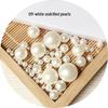 ABS Imitation Pearl Loose Beads for DIY Decoration, 3-25mm Round Fake Pearls