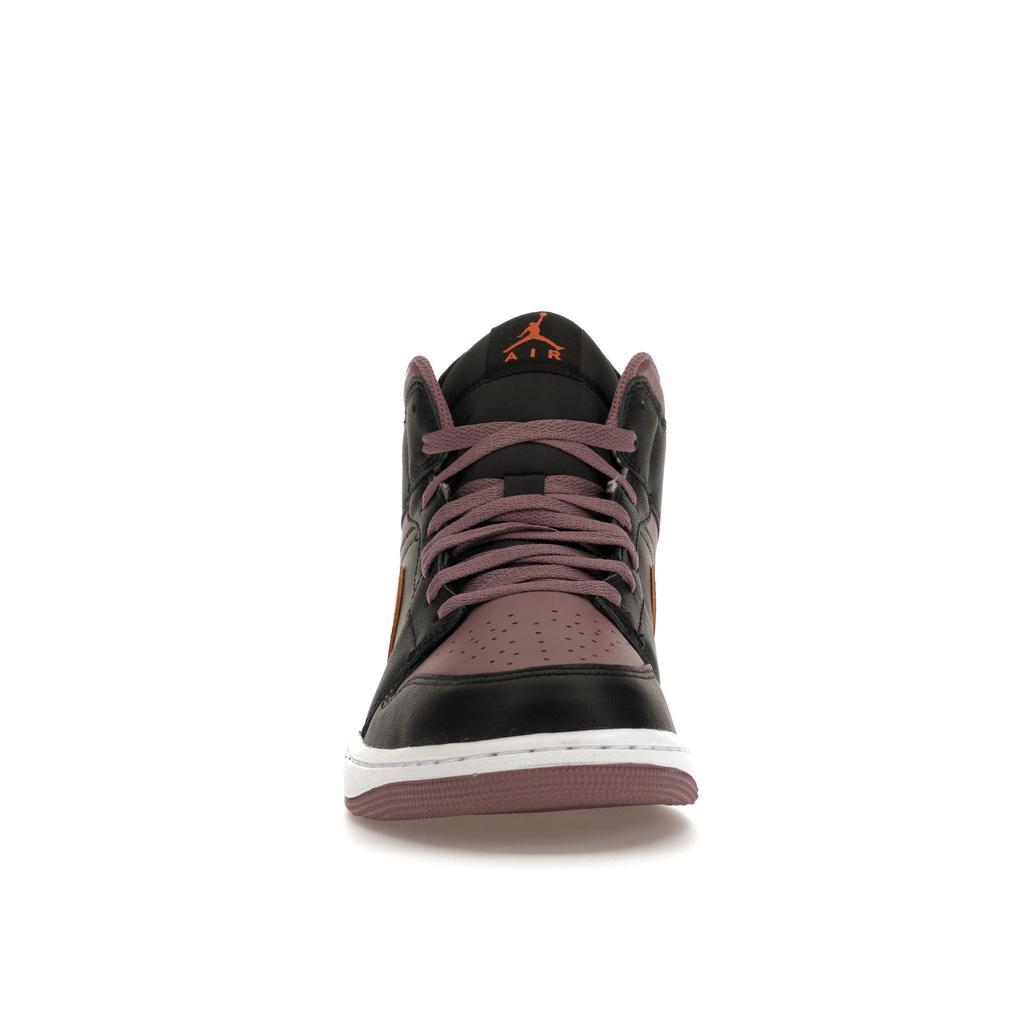 Мужские кроссовки Air Jordan 1 Mid SE Black Sky J Mauve Sky-J-Orange White FB9911-008