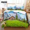 Beautiful Scenery Bedding Set, 3Pcs Duvet Cover Set, Soft Comfortable Breathable Duvet Cover, For Bedroom Guest Room Decor