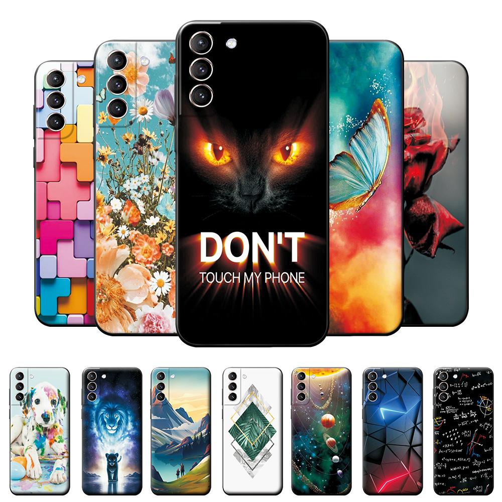 For Samsung S21 5G Case 6.2 Inch Cool Phone Case For Samsung Galaxy S21 4G Soft Back Cover Silicone Fashion Cute Bumper on S21