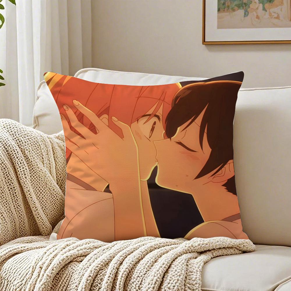 Sweet Cute Anime SSakura Trick Cushion Cover Pillowcase Antidustmite living Room Sofa Decor Cushion Room
