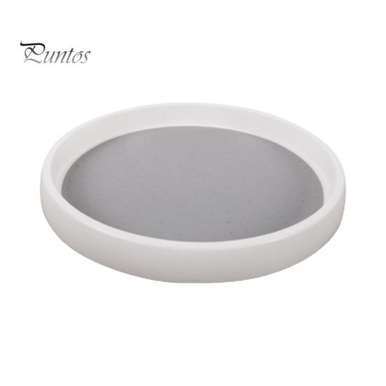 Вращающийся на 360 градусов органайзер Lazy Susan с большой вместимостью и нескользящей конструкцией, многоцелевая кухонная полка для специй, поворотный стол Lazy Susan