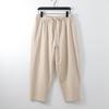 Men's Summer Pants Large Size Slim Thin Section Elastic Waist Casual Pants Loose Linen Small Feet Nine-minute Pants Male