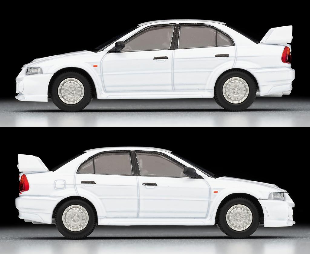 Tomica Limited Vintage Neo Mitsubishi Lancer RS Evolution VI White Finished Product 1/64 LV-N190e