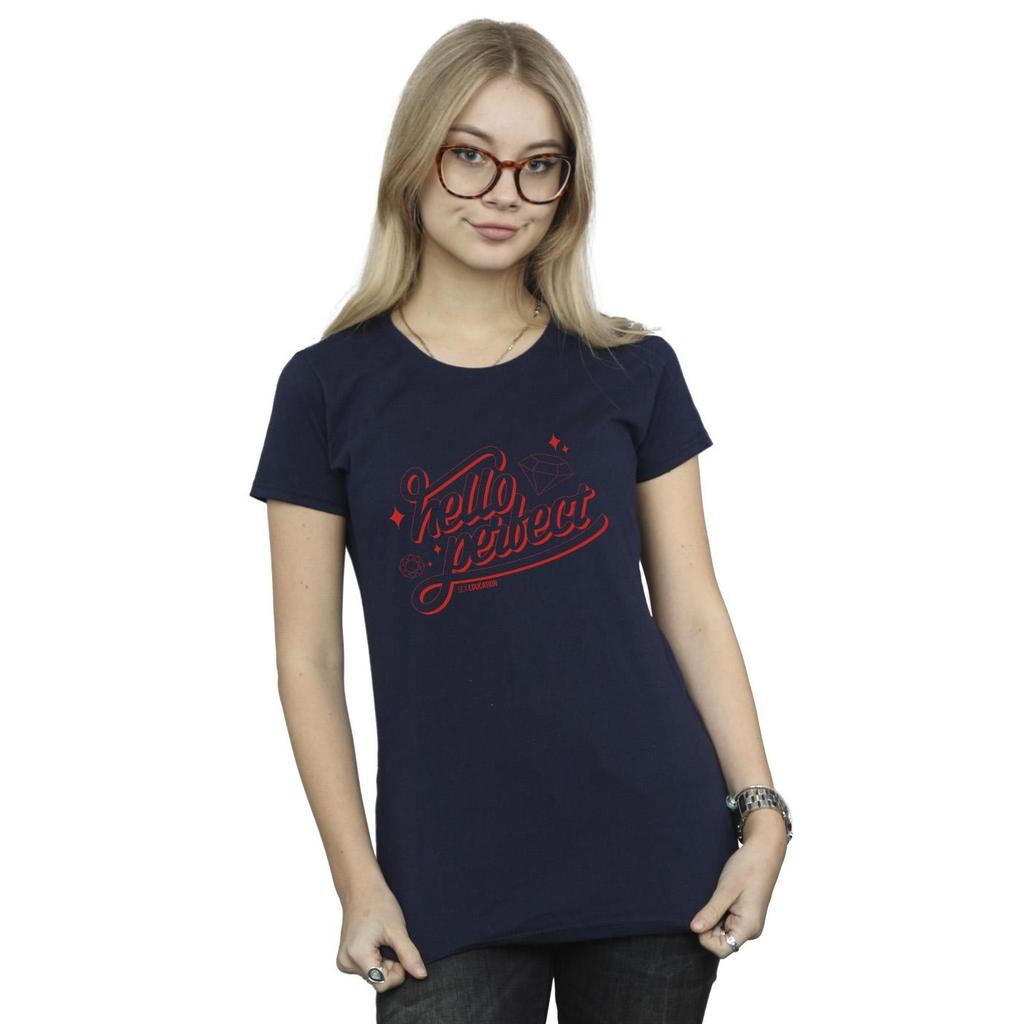 Netflix Womens/Ladies Sex Education Hello Perfect Cotton T-Shirt
