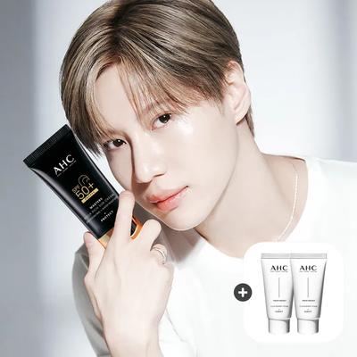 [2 шт.] Masters Aqua Rich Солнцезащитный крем 50 мл (SPF50 + / PA ++++) + Prep Reset Очищающая пенка 30 мл