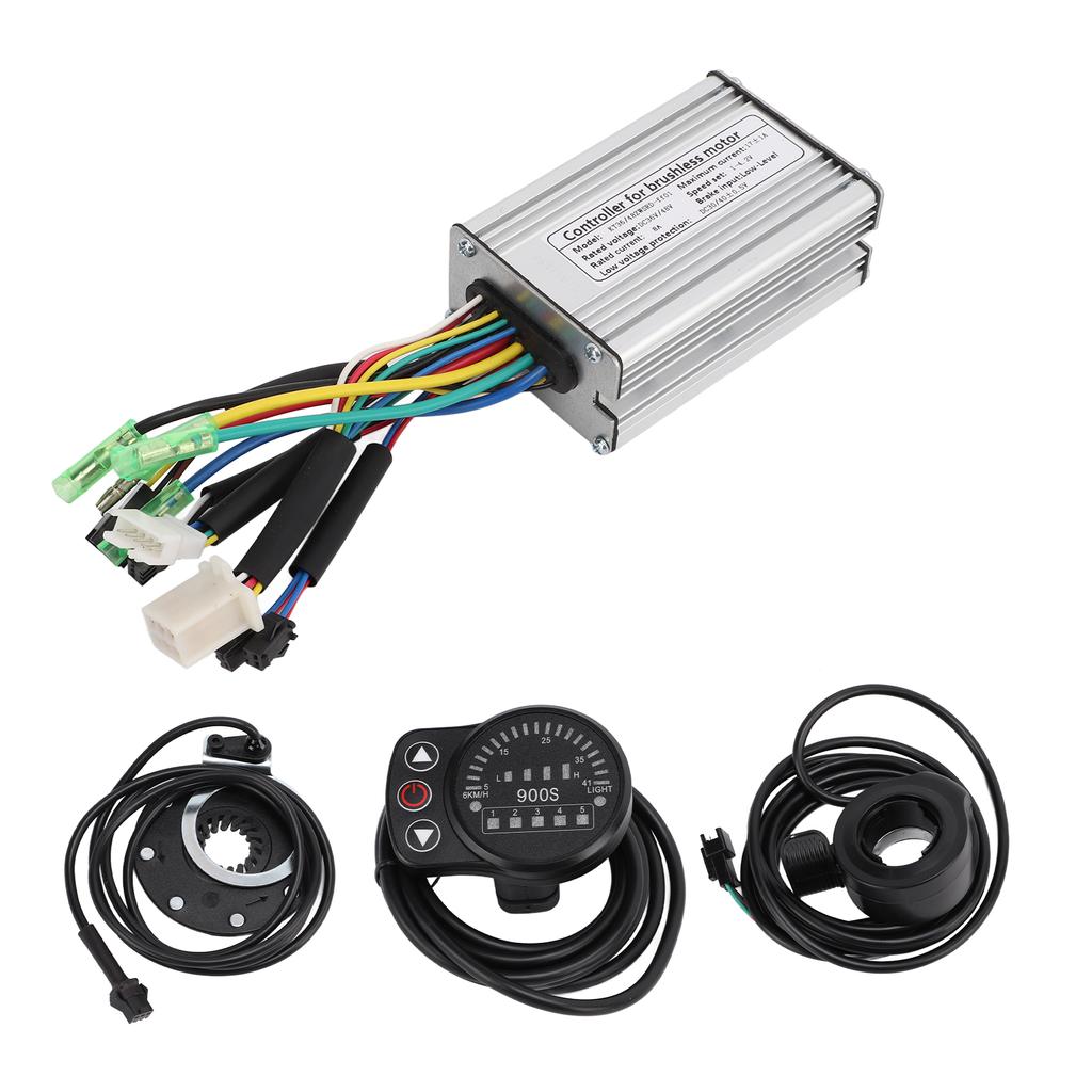 For KT Controller Kit 36V 48V 350W LED900S Display Panel 17A Controller Power Pedal Assist Sensor