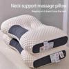 3D Neck Pillow Orthopedic To Help Sleep And Protect The Neck High Elastic Soft Porosity Washable Pillows Bedding For Hotel Home