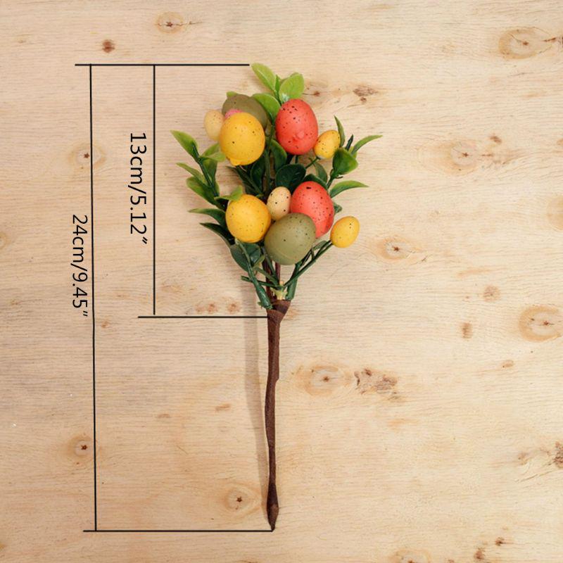 Новое пасхальное яйцо елочные украшения имитация листа креативная ветка гирлянда домашнее украшение для украшений ARI