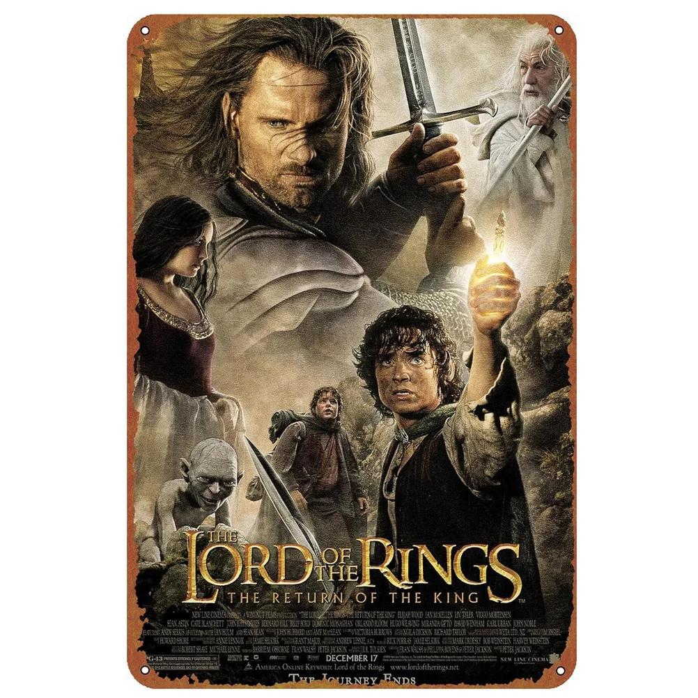 Classic Movie Metal Tin Signs Vintage Wall Art Urban Cowboys Dahmer Rocky Movie Posters for Home Cafe Bars Pubs Film Decoration