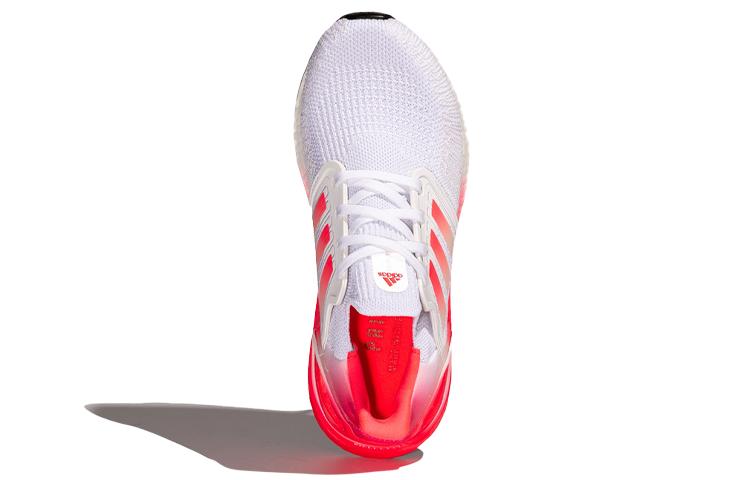 adidas Женские кроссовки UltraBoost 20 'White Signal Pink' G55838