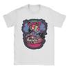 Мужская футболка с принтом Invader Zim Хлопковые топы Уникальная футболка с коротким рукавом и круглым вырезом Оригинальные футболки