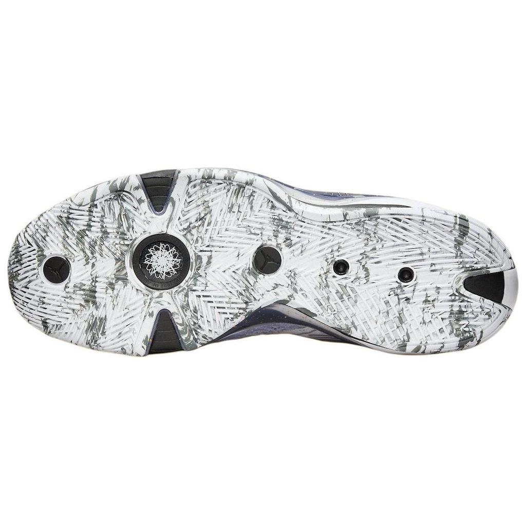 Кроссовки Air Jordan 38 Low Royalty Unisex White Metallic-Gold Black FD2326-107