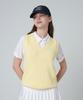 MONBIRDIE GOLF Жилет с V-образным вырезом Cloud Желтый