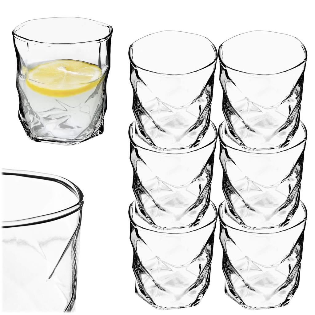 KADAX Glass For Drinks And Beverages 330ml