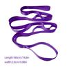 Stretching Strap Yoga Strap for Physical Therapy, 10 Loop Yoga Strap for Stretching Not-Elastic Exercise Stretch Strap