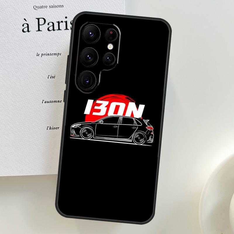i30N Sports Car Case For Samsung Galaxy S22 S23 Plus S21 S23 Ultra S20 FE S8 S9 S10 Note 10 20 Ultra Coque