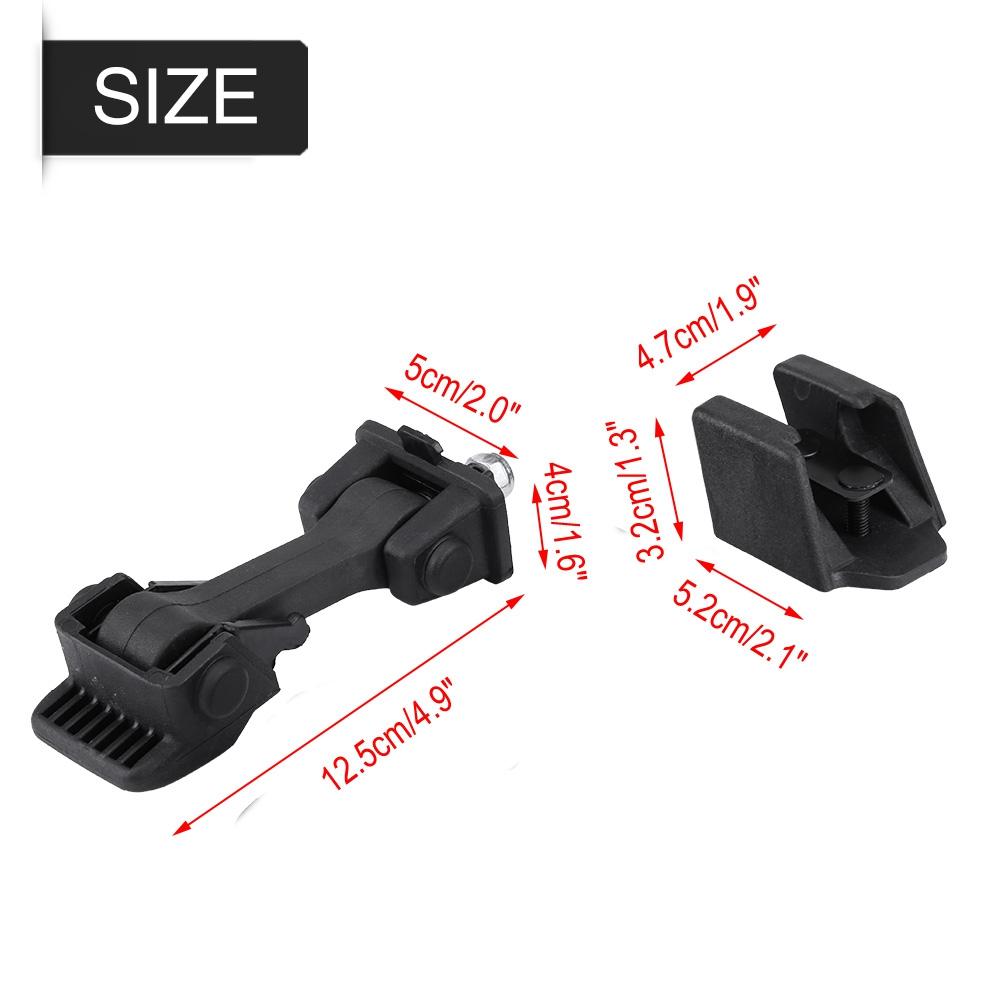 2 комплекта предохранительных защелок капота и кронштейнов для Jeep Wrangler JK 2007 2016 55395653AF